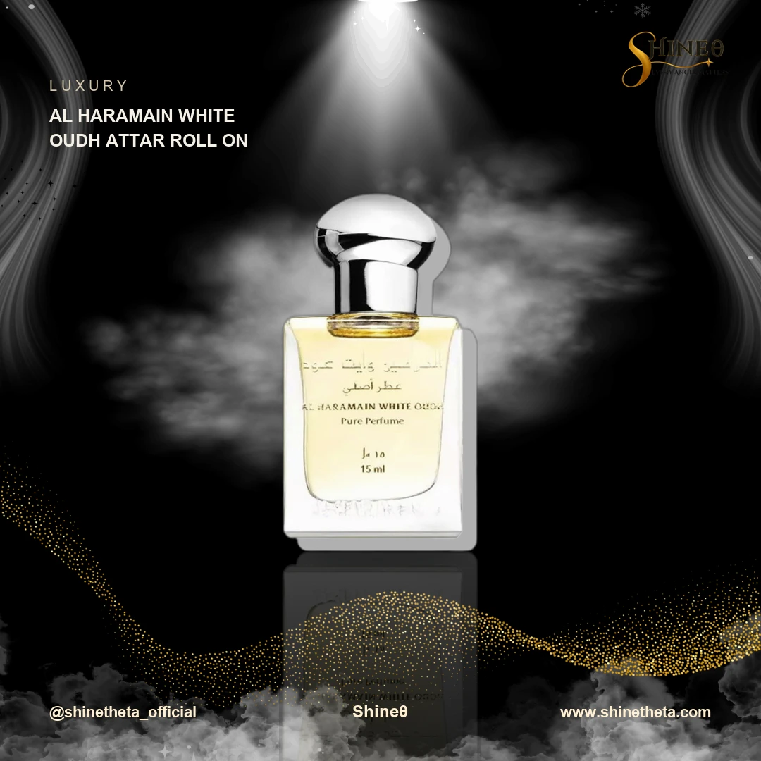 Al Haramain White Oudh Attar Roll On